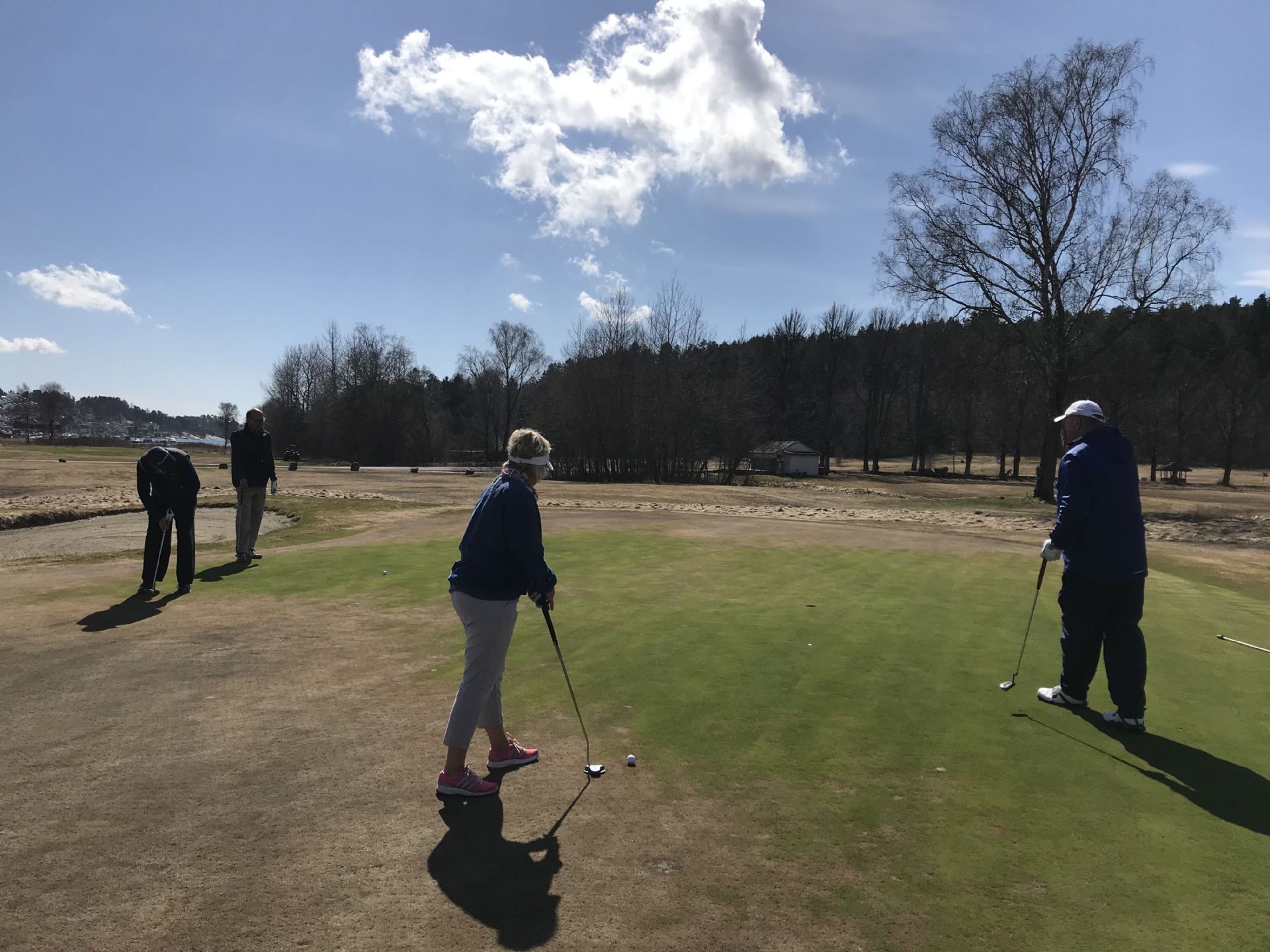 Tidlig åpning på golfbane nær Oslo